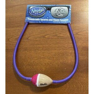 Sunglass Holder Retainer NECKZ Floating Balsa wood Summer Boating Fishing New